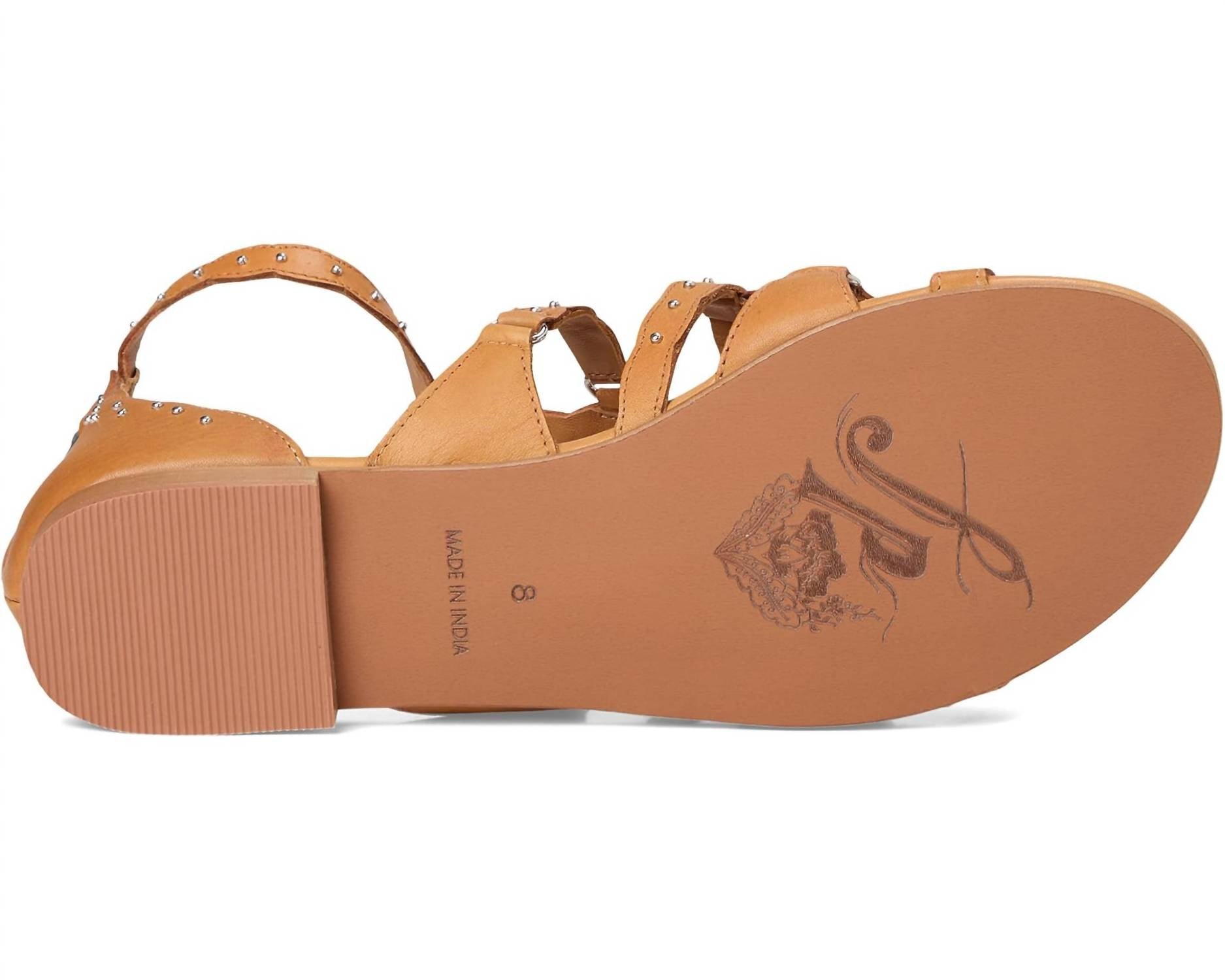 Free People - Women's Jade Gladiator Flat Sandal - brown - sandals - shoes