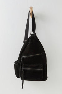 Free People - Women's Oxford Suede Sling Bag - bags - black - crossbody - bags