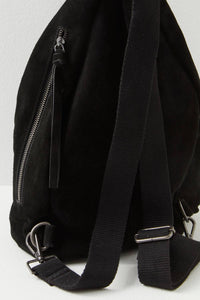 Free People - Women's Oxford Suede Sling Bag - bags - black - crossbody - bags
