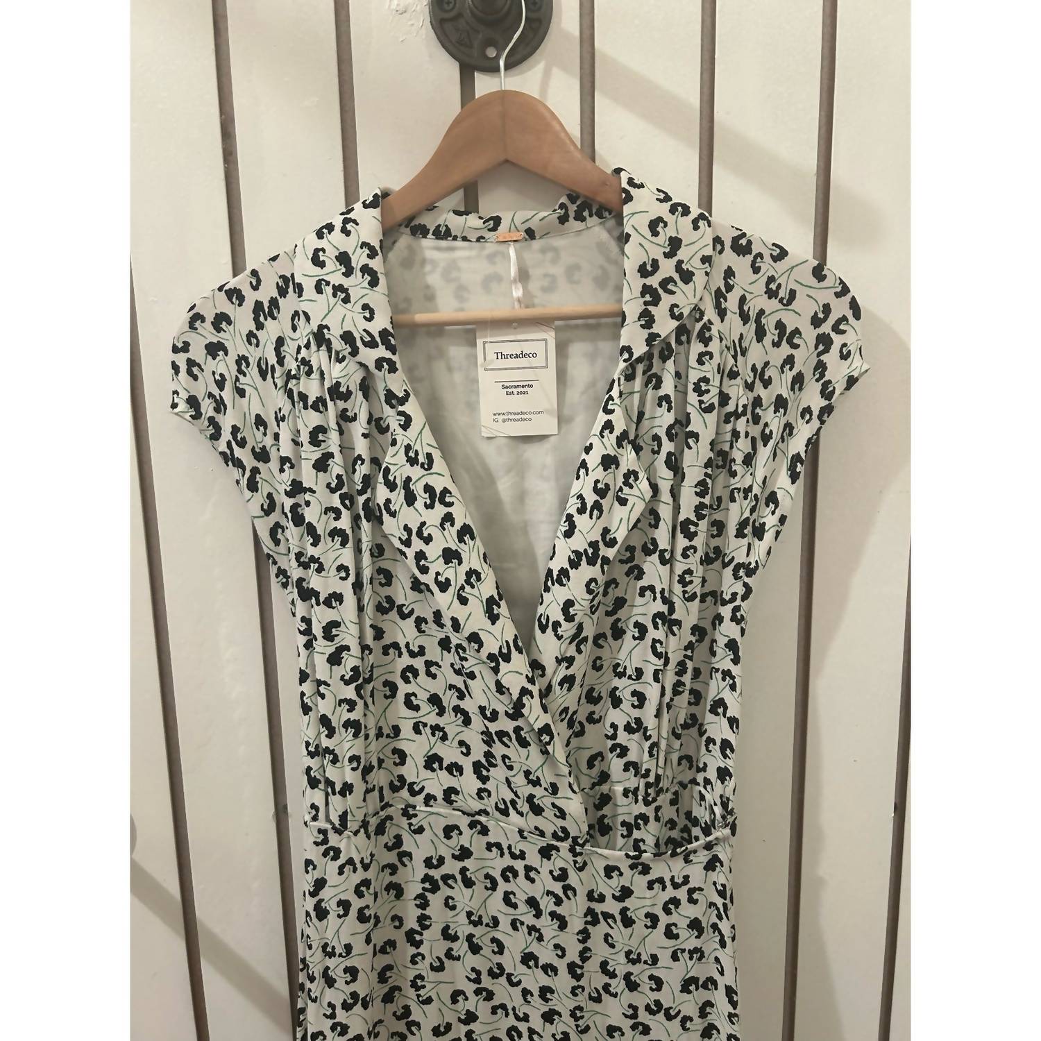 Free People - Women's Wrap Maxi Dress - clothing - dresses - floral