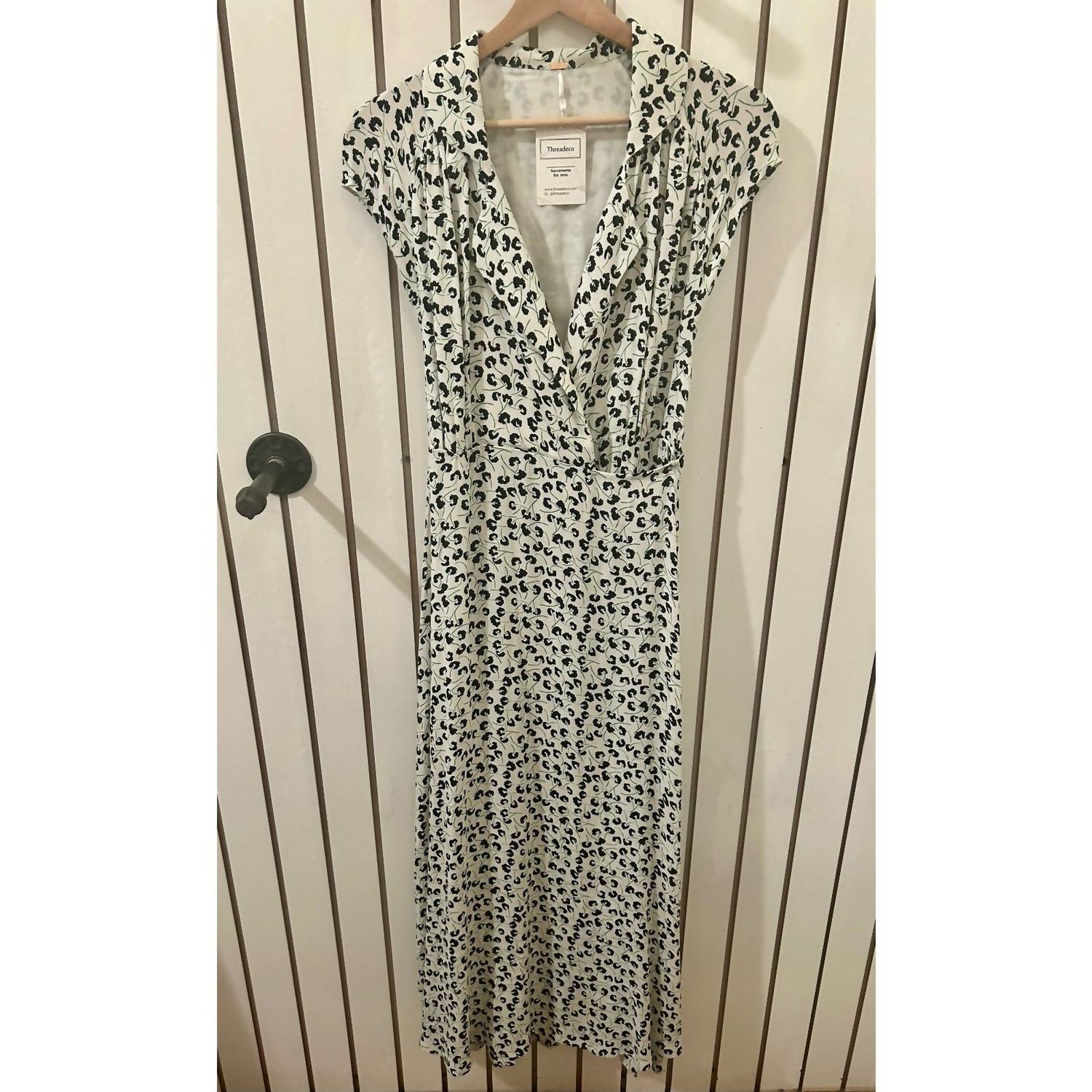 Free People - Women's Wrap Maxi Dress - clothing - dresses - floral