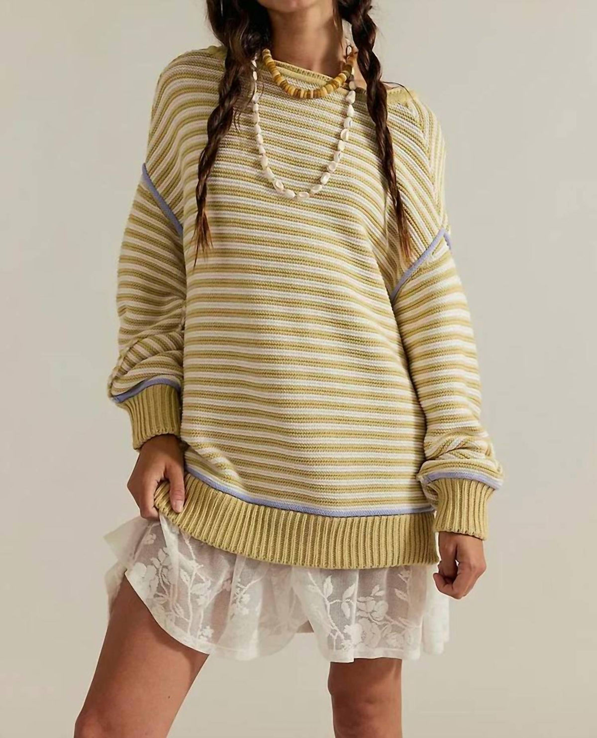 Free People - Wtf Asher Pullover Sweater