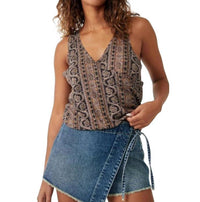 Free People - Your Twisted Printed Top