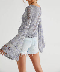 Free People - Zinnia V-neck Long Sleeve Top