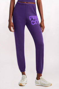 Freecity - Large Logo Sweatpant - clothing - joggers - men