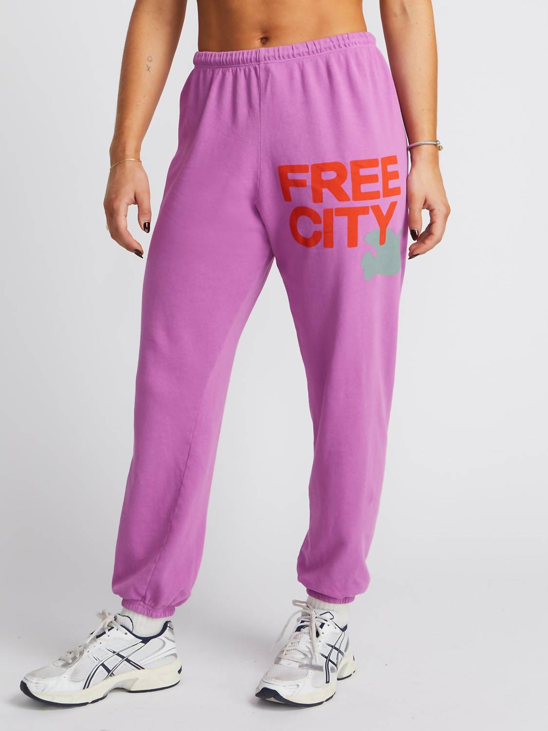 Freecity - Large Logo Sweatpant - clothing - joggers - men