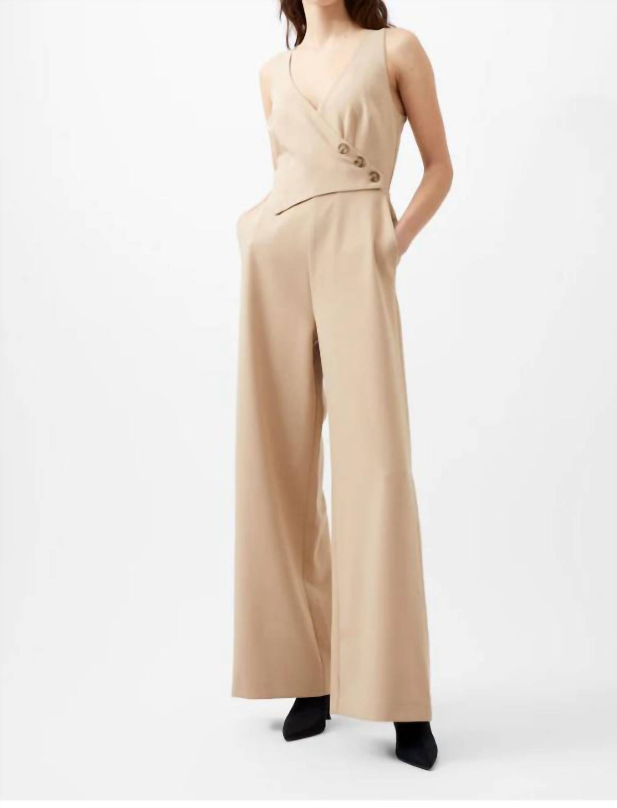 French Connection - Azra Twill Jumpsuit