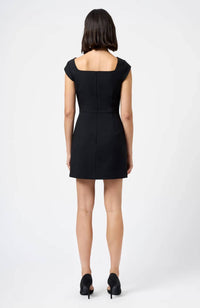 French Connection - Azra Twill Square Neck Mini Dress