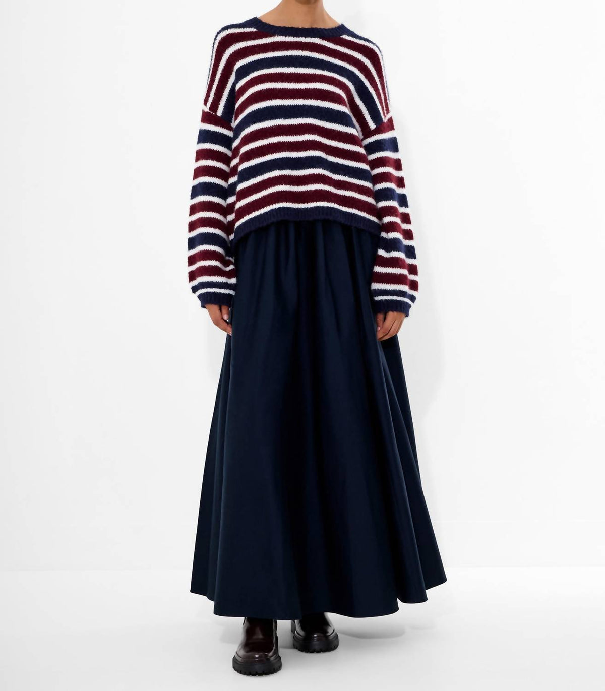 French Connection - Chunky Alpaca Crew Neck Pullover