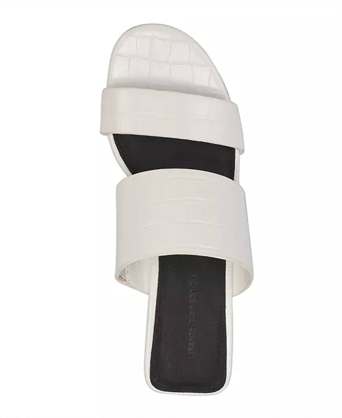French Connection - Women's Crocodile Slide Sandal