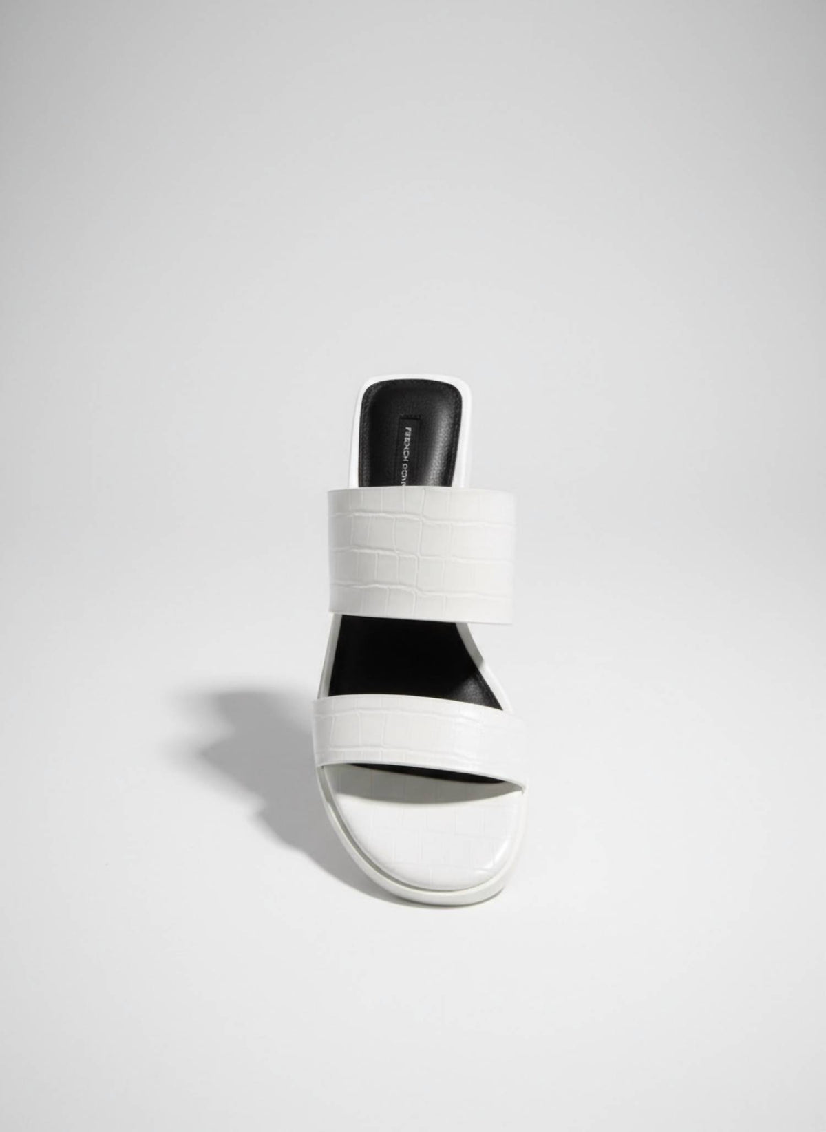 French Connection - Women's Crocodile Slide Sandal