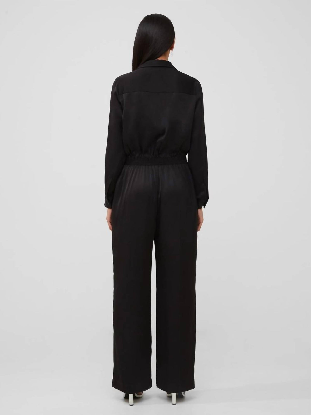 French Connection - Enid Crepe 70's Jumpsuit