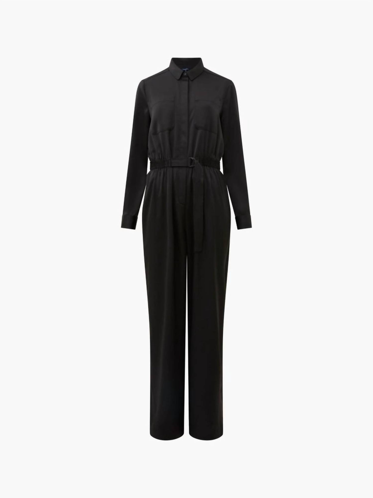 French Connection - Enid Crepe 70's Jumpsuit