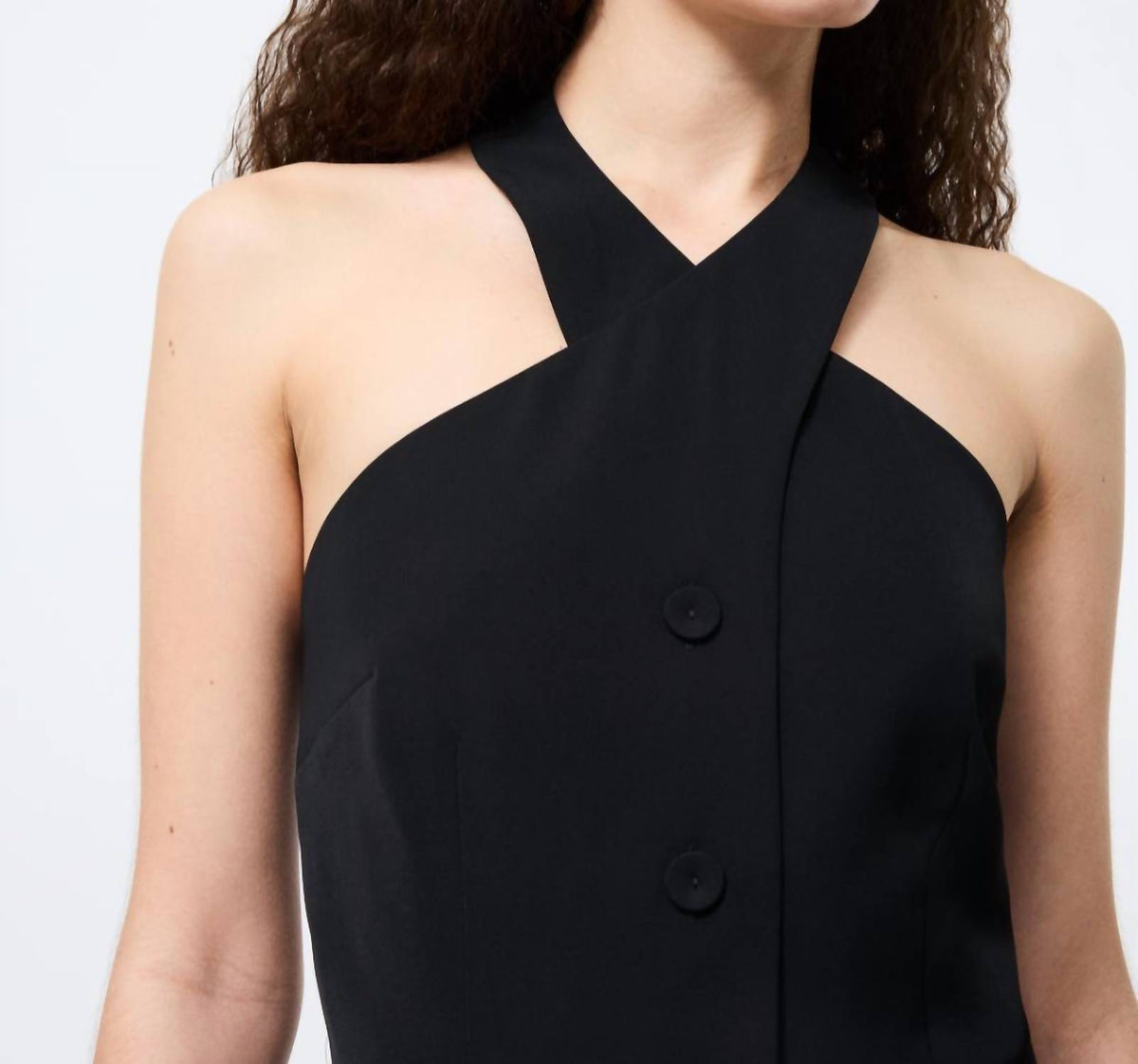 French Connection - Harry Cross Neck Top