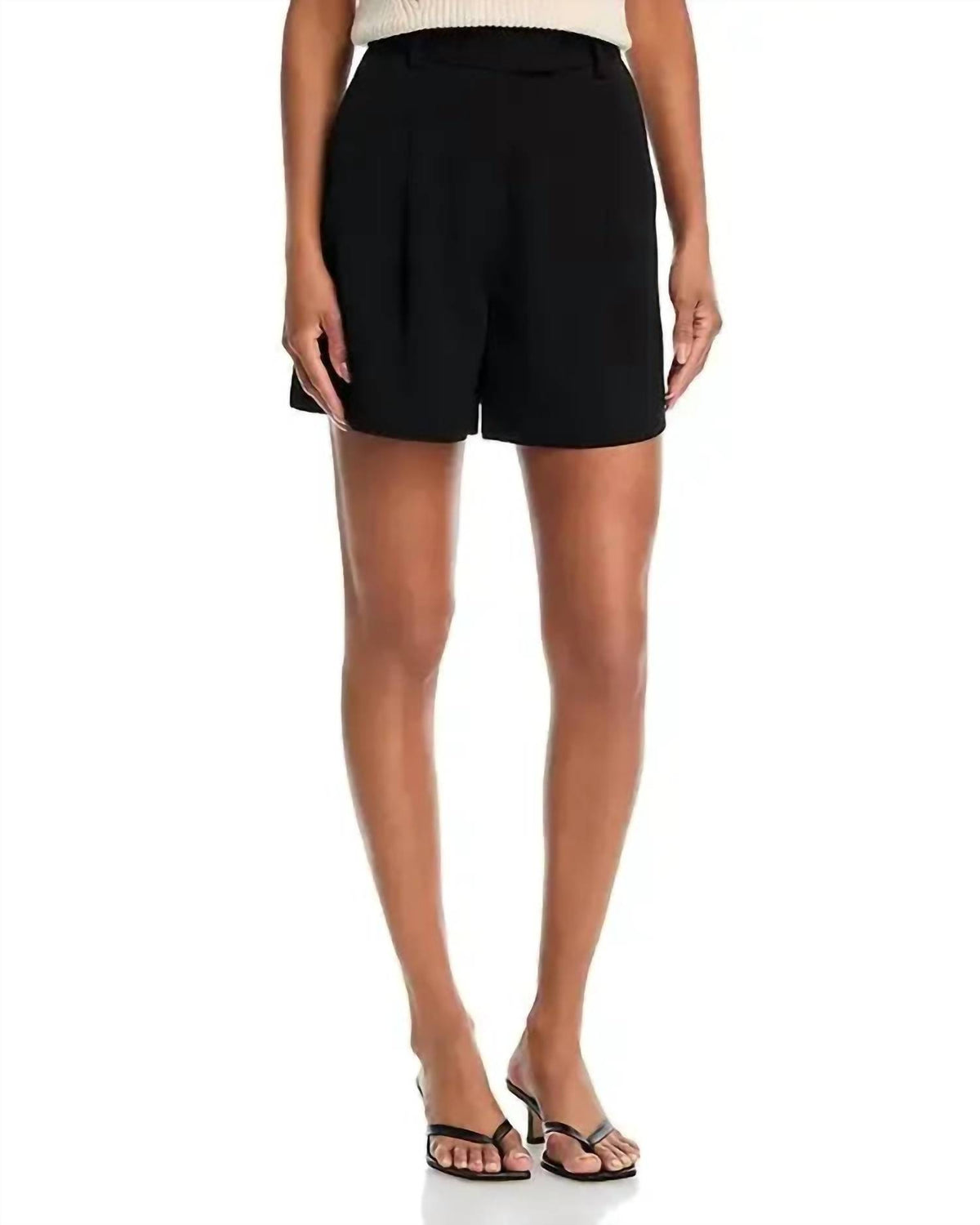 French Connection - Harry Suiting High Waist Shorts