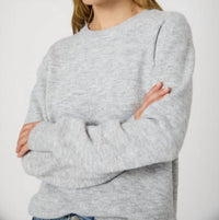 French Connection - Kesia Boyfriend Sweater - clothing - crew - grey