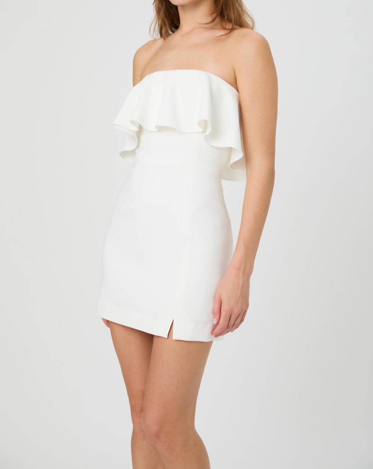 French Connection - Whisper Frill Mini Dress