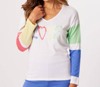 French Kyss - V-neck Love Top