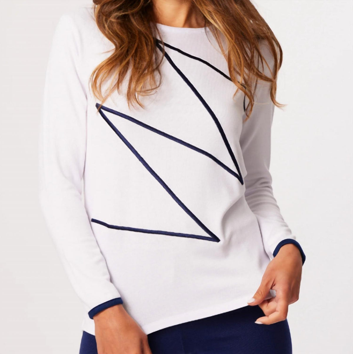 French Kyss - Zig Zag Sweater