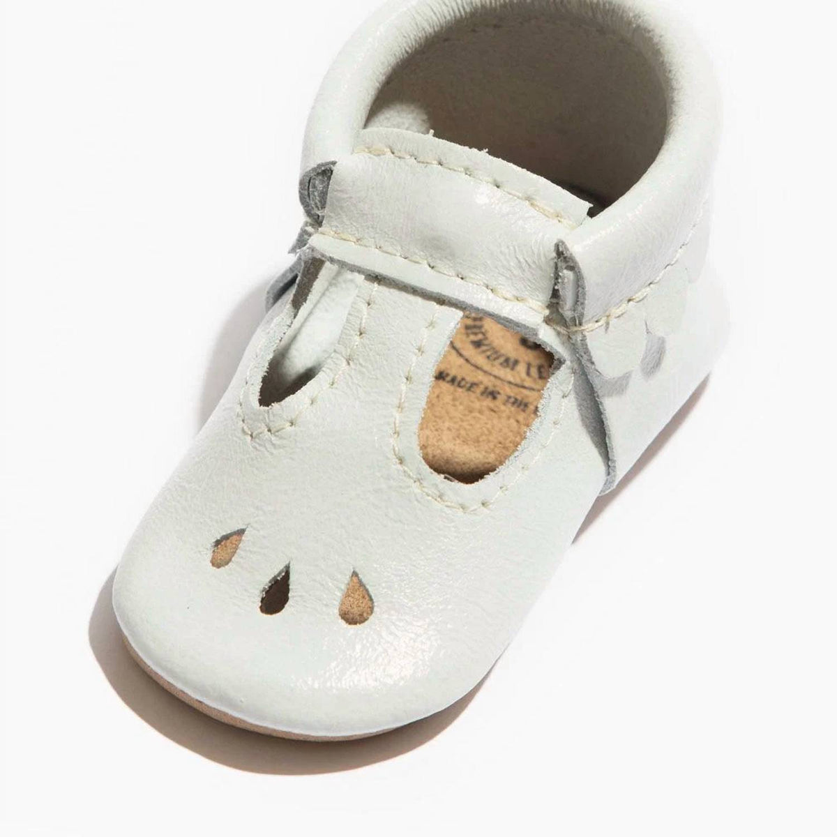 Freshly Picked - Kids' Blanc Patent Mary Jane