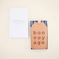 Freshwater Curated Goods - Bon Voyage Luggage Tag - accessories - card - holders - keychains
