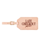 Freshwater Curated Goods - Late Checkout Luggage Tag - accessories - card - holders - keychains