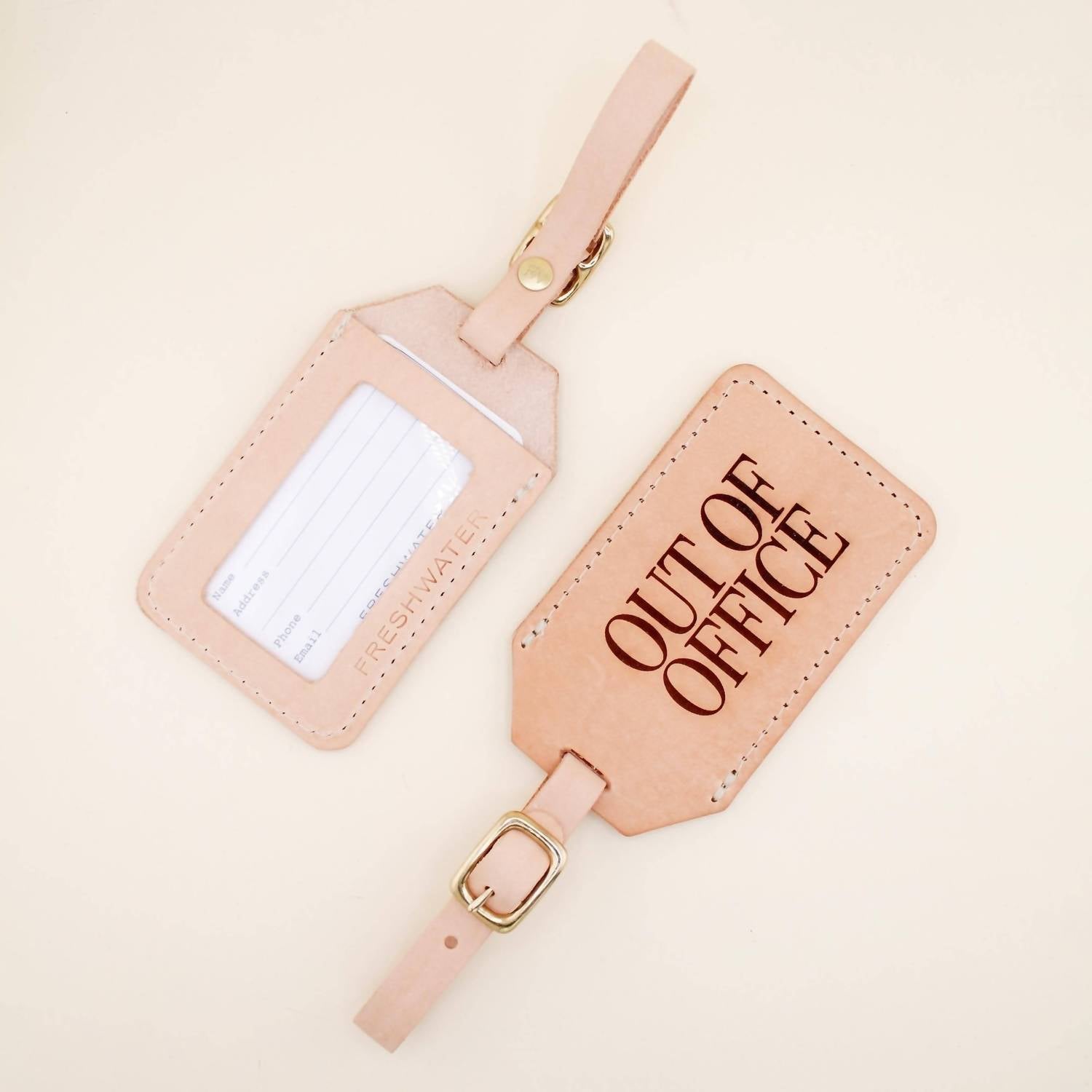 Freshwater Curated Goods - Out Of Office Luggage Tag - accessories - card - holders - keychains