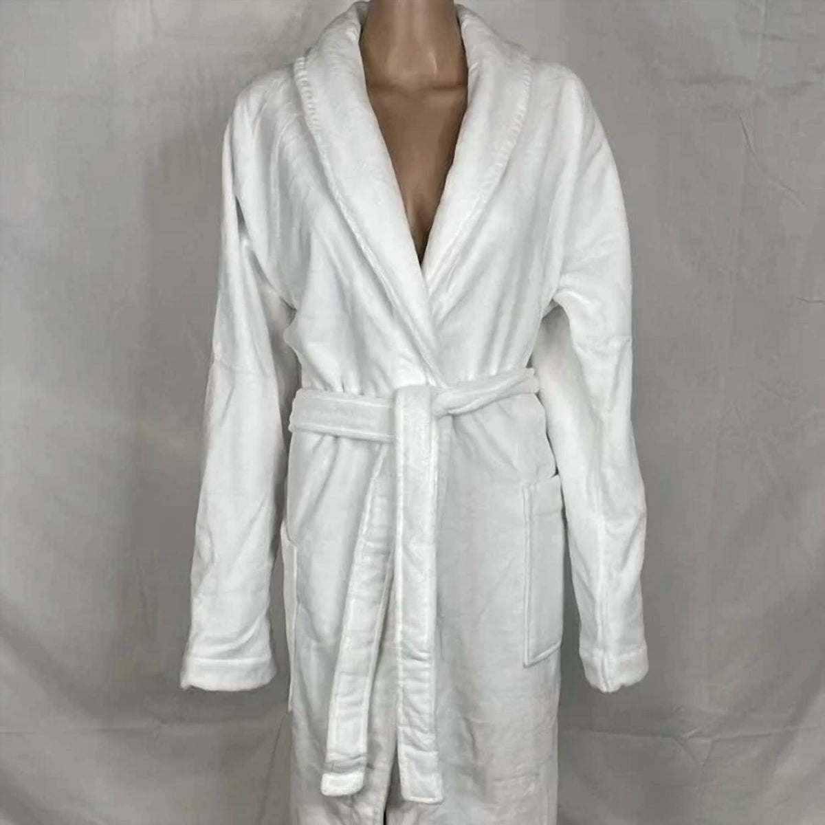 Frette - Unisex Velour Shawl Collar Bathrobe