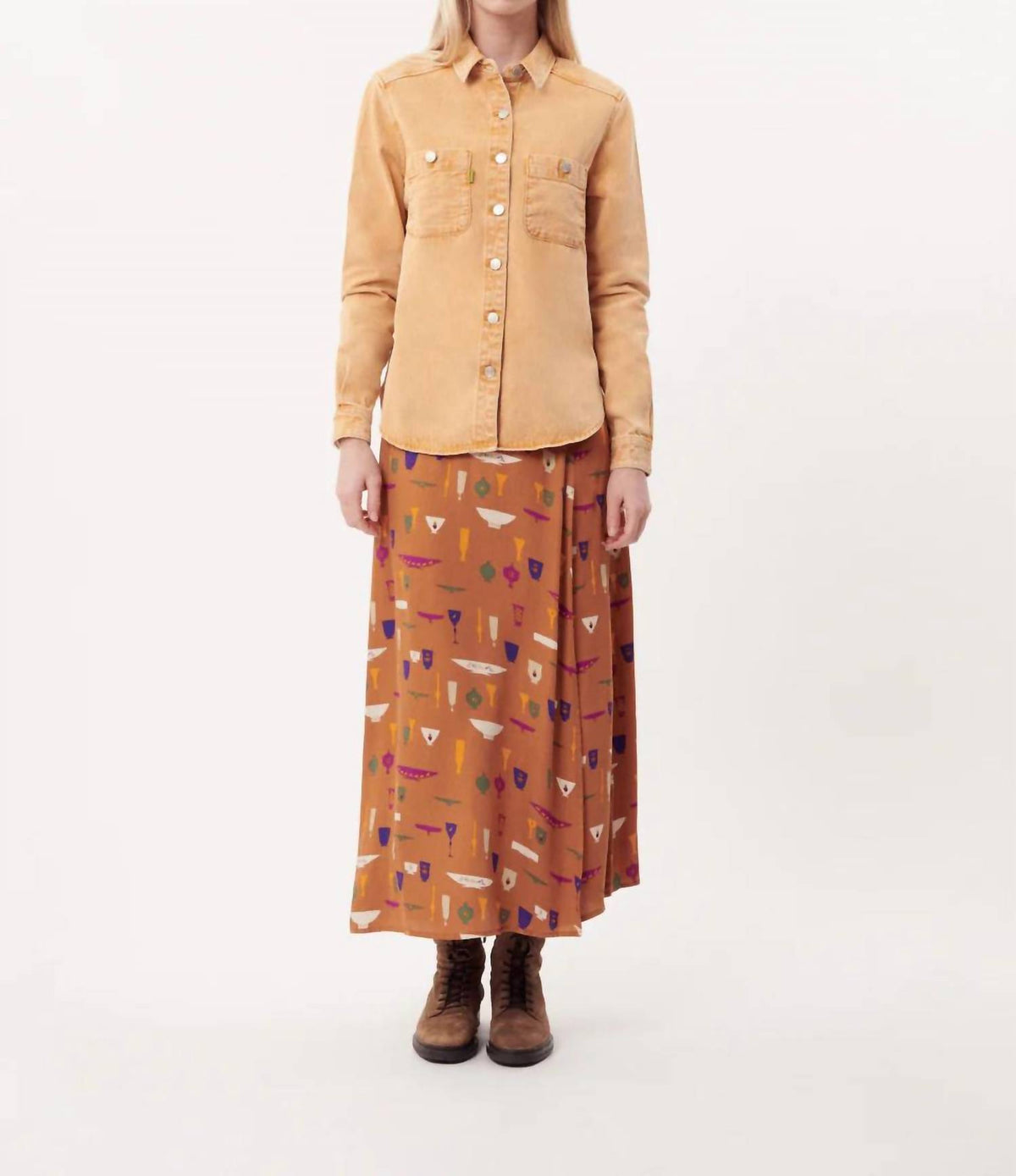 Adina Overshirt Top