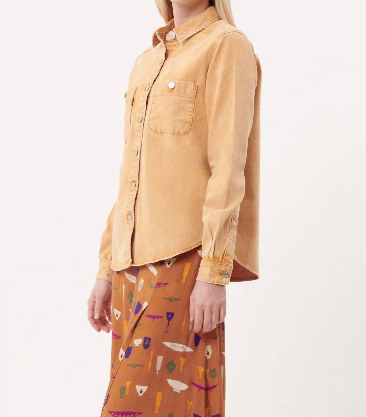 Adina Overshirt Top