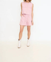 Frnch - Aurora Check Vest