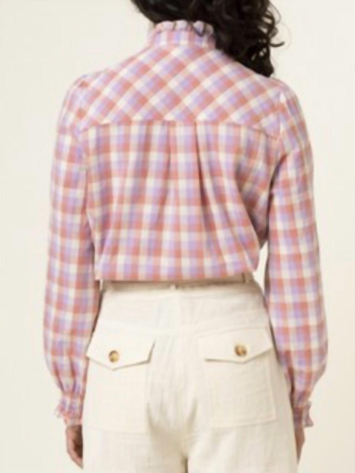 Frnch - Brenda Plaid Woven Shirt