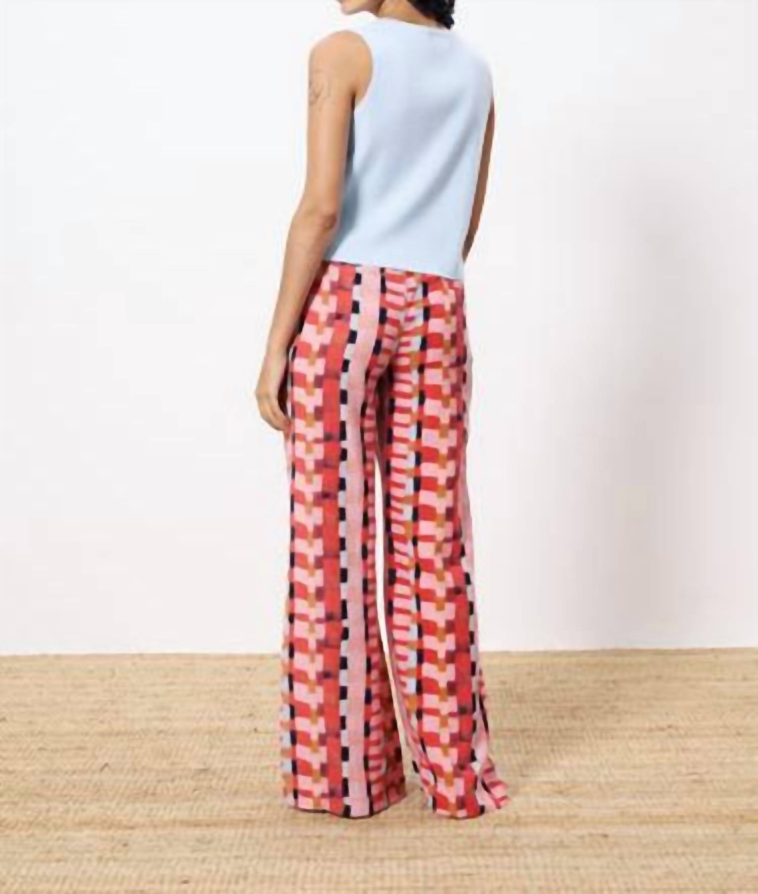 Frnch - Clemencia Pants - clothing - geometric - pants