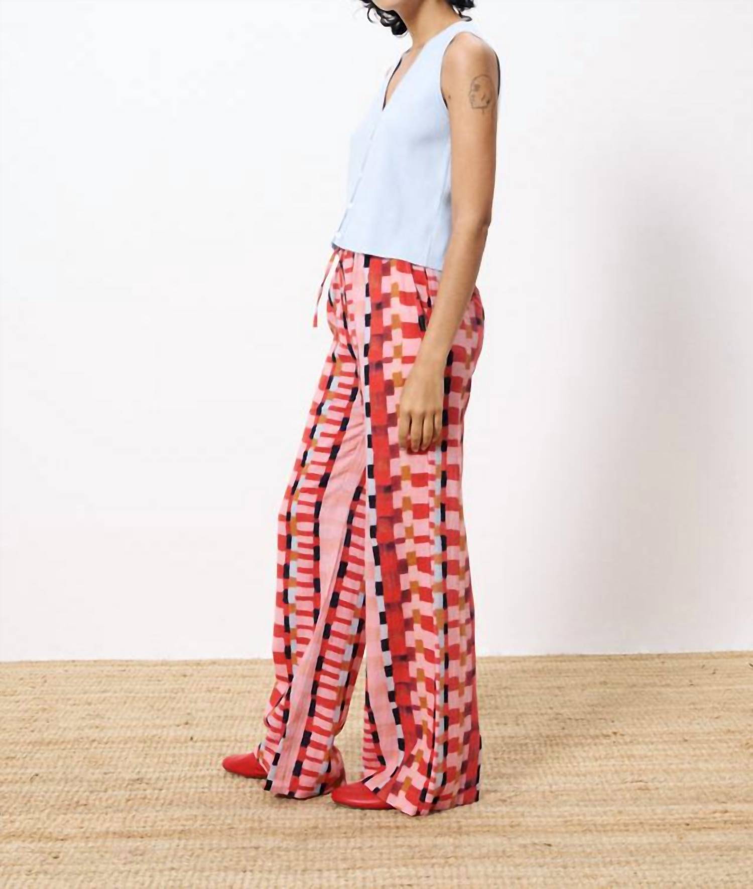 Frnch - Clemencia Pants - clothing - geometric - pants