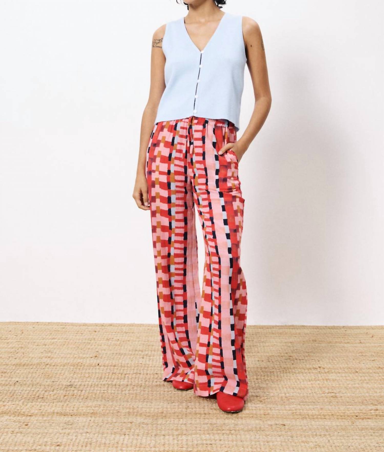 Frnch - Clemencia Pants - clothing - geometric - pants