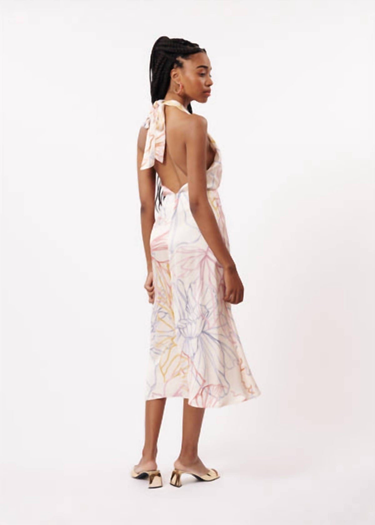 Frnch - Cosima Halter Midi Dress