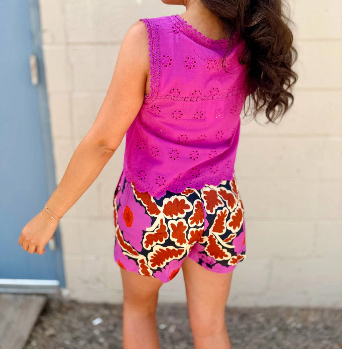 Frnch - Diona Floral Print Short
