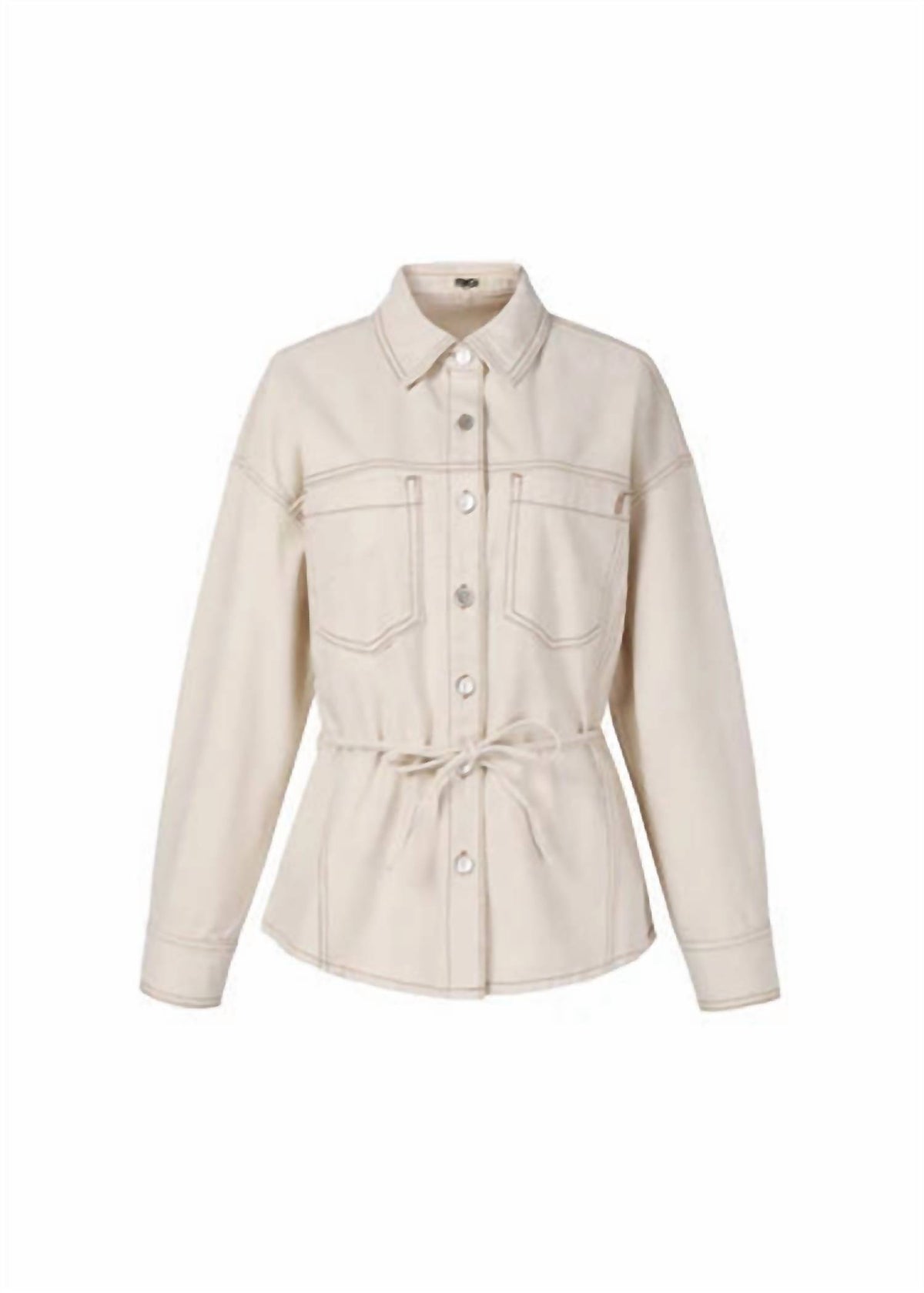 Frnch - Duras Denim Tie Top