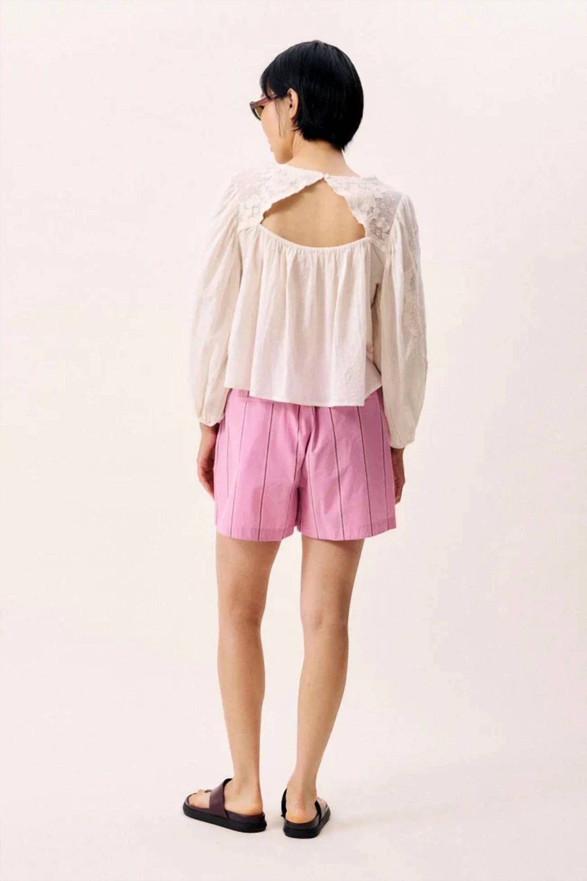 Frnch - Eurybia Curved Hem Short