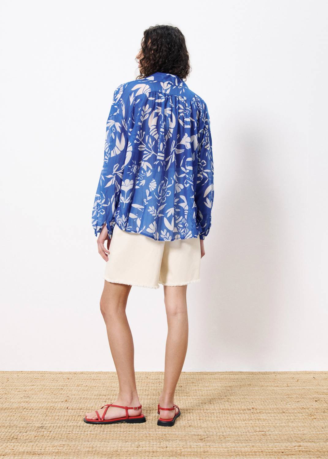 Frnch - Itia Long Sleeve Button Down Shirt