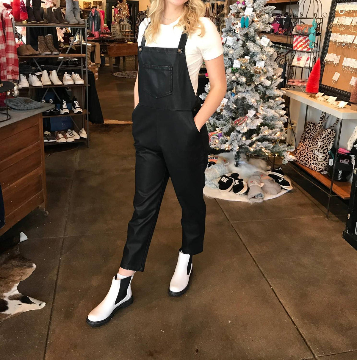 Frnch - Leather Jumpsuit