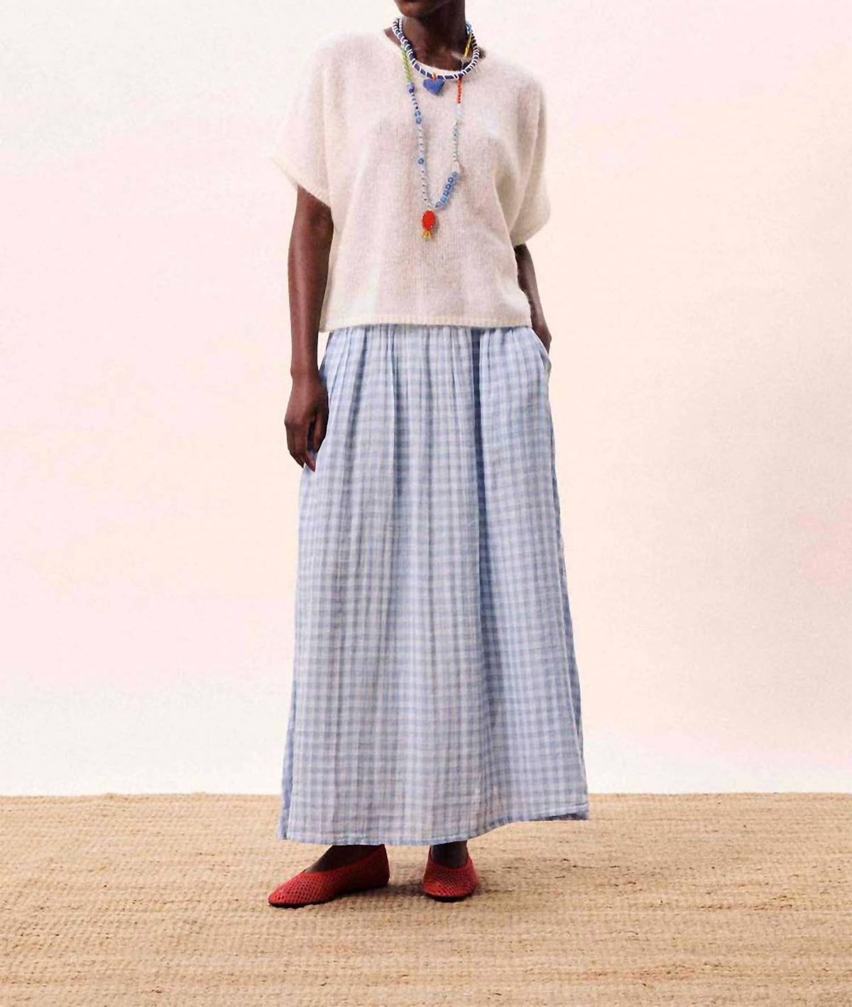 Frnch - Long Cotton Skirt