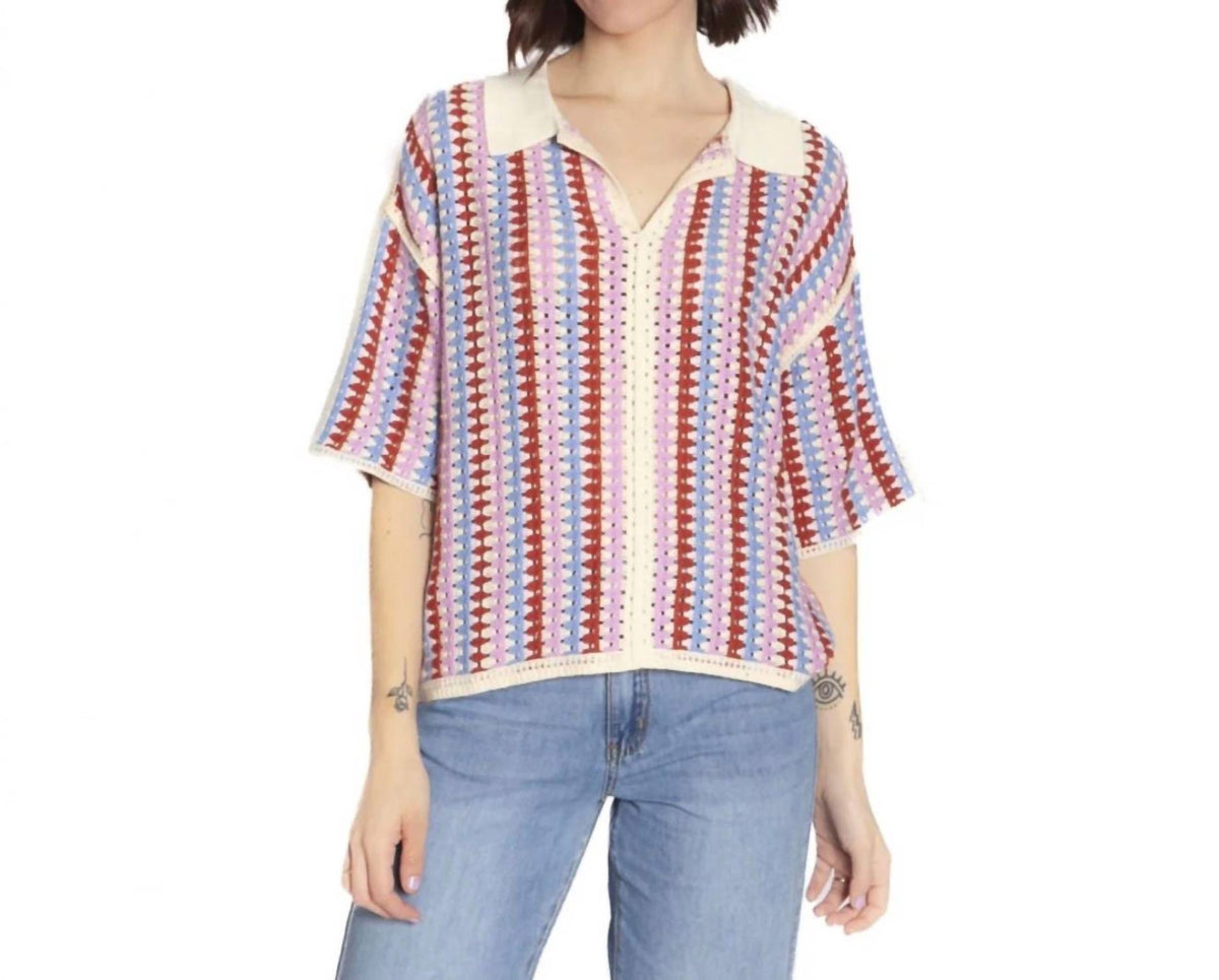 Frnch - Missy Crochet Top