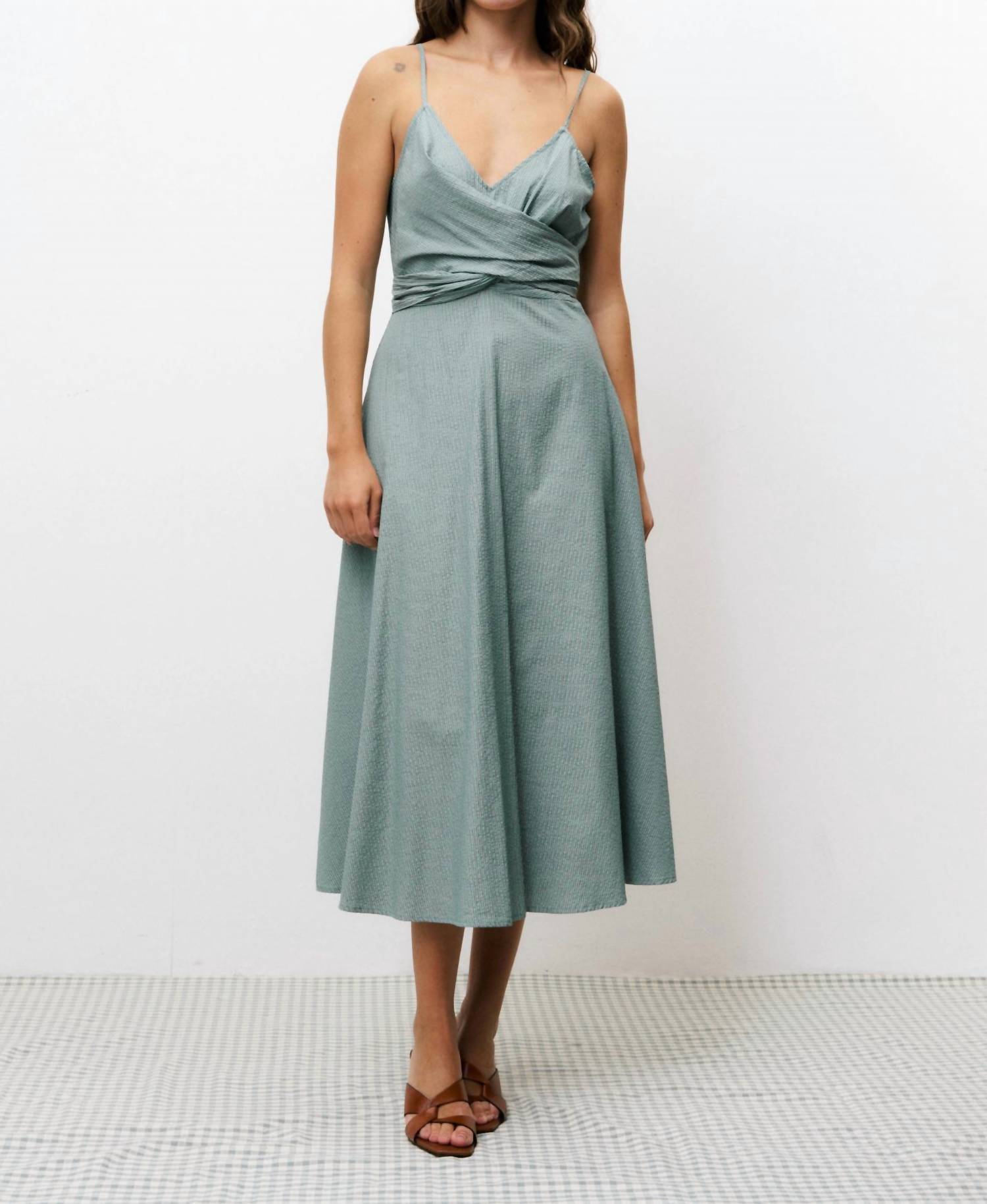 Frnch - Nozha Dress - blue - clothing - dresses