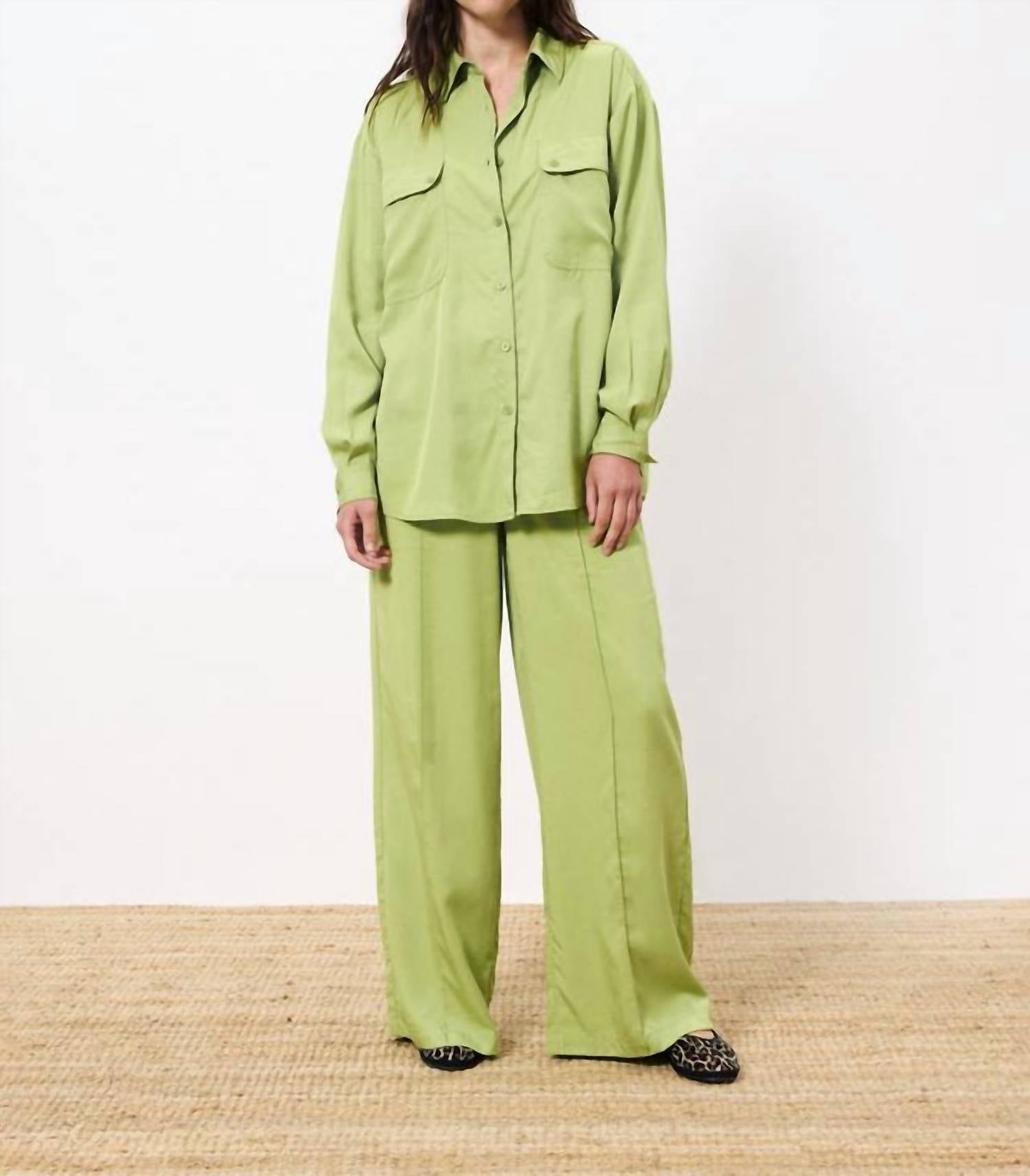 Frnch - Palmina Pants - boot - cut - clothing - flare