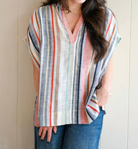 Frnch - Park Street Stripe Top