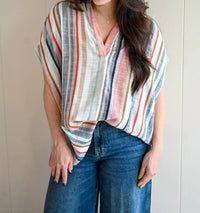 Frnch - Park Street Stripe Top