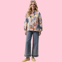 Frnch - The Water's Edge Topaze Button Down Shirt