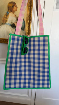 Frnch - Women's Maderas Gingham Tote Bag