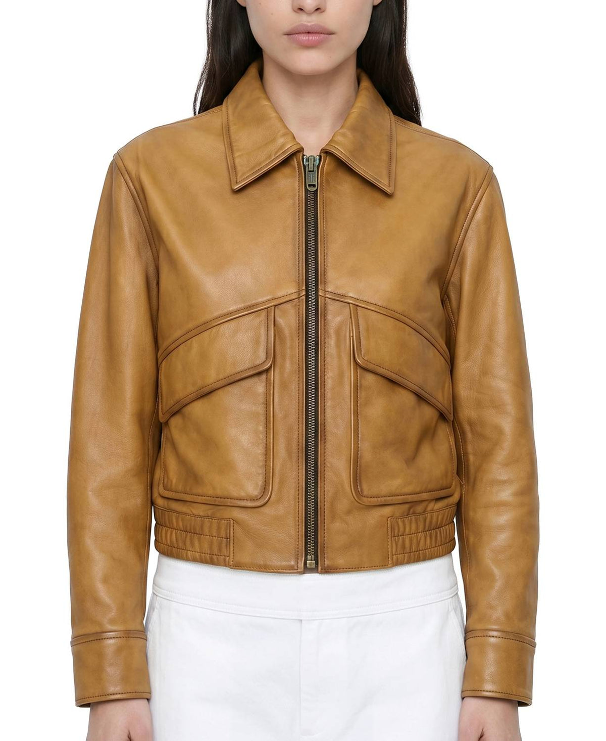 Frye - Kacey Cropped Barn Jacket